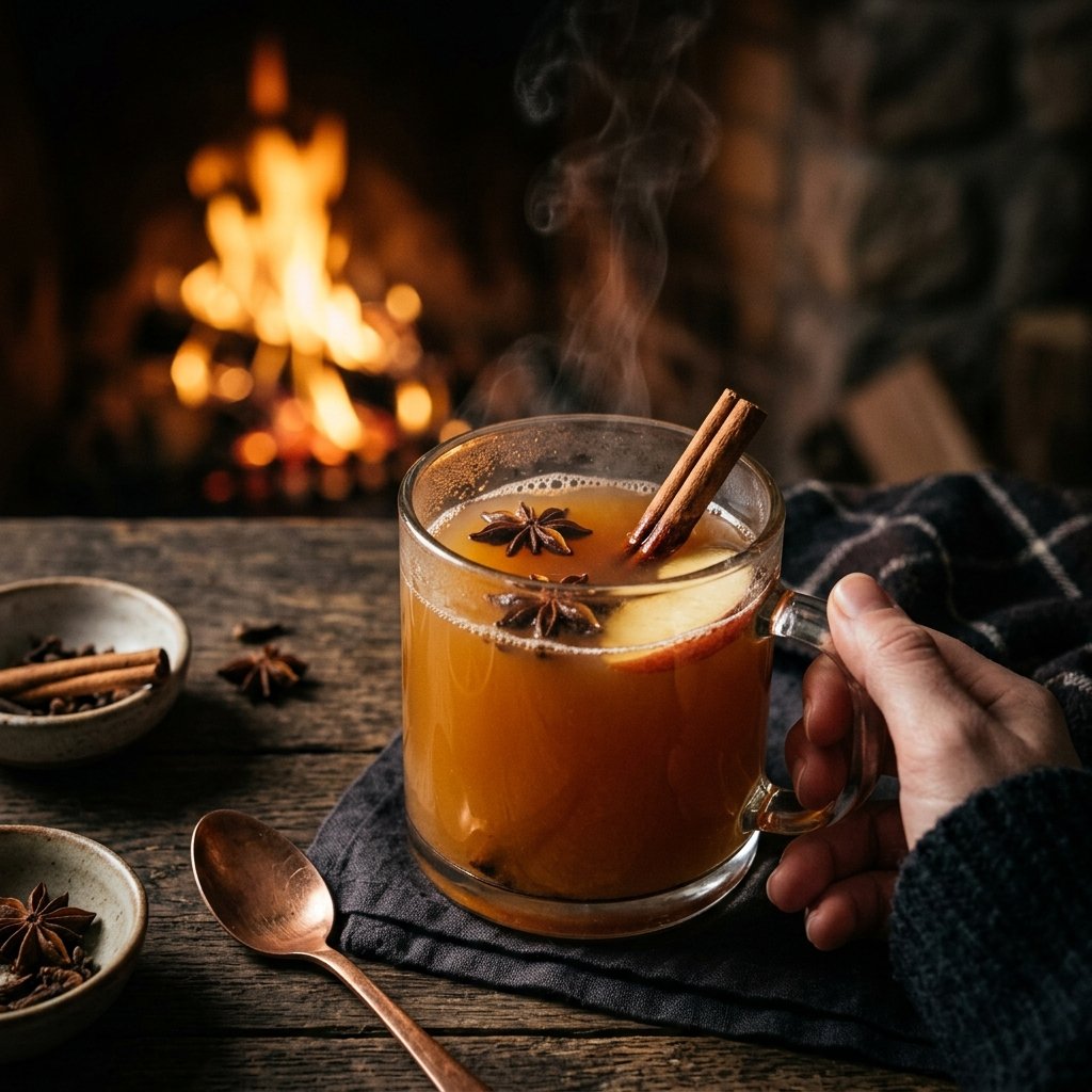 Warm Spiced Apple Cider