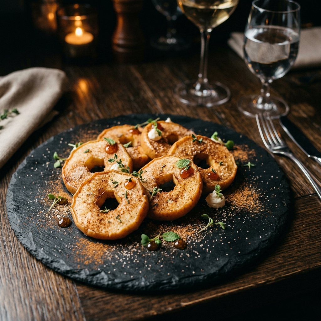 Baked Cinnamon Apple Rings